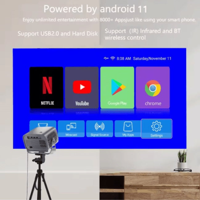 LED - Full HD Smart Projector